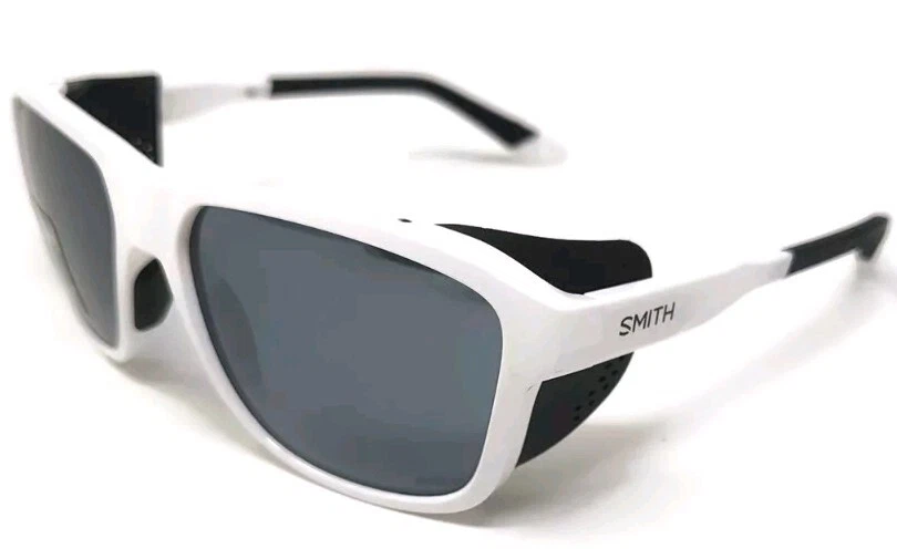 Smith Optics Embark Sunglasses - White/ChromaPopPolarizedMirrorPlatinumLens