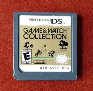 Game & Watch Collection Nintendo Club DS Game Cartridge ONLY *TESTED* RARE! US - Picture 1 of 2