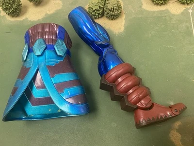 Marvel Legends Galactus Construye Una Figura Torso Inferior y Pierna Izquierda 2005 Toy Biz BAF Foto 1 de 4