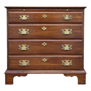 Vintage Pennsylvania House Chippendale Cherry 4 Drawer Bachelor's Chest w/ Tray - Picture 1 of 11