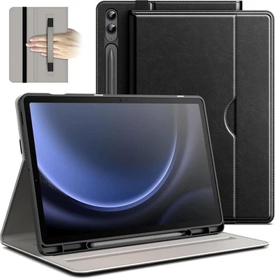 JETech Case for Samsung Galaxy Tab S9 FE+ / FE Plus 12.4-Inch with S Black  - Image 1 of 4