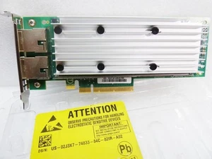 Dell QLogic QL41162HLRJ 2-Port 10Gbe Netzwerkadapter PCIe Karte RJ45 | 02J3X7 - Bild 1 von 5