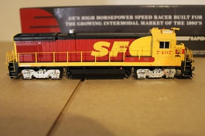 Rapido Trains HO Santa Fe Kodachrome GE B36-7 DCC/Sound RTR #7497 NIB - Image 1 of 4