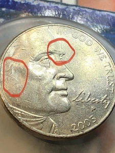 2005 💯🔥🌟p jefferson nickel 💯🔥🌟Double struck￼ One of the best treasure￼ - Picture 1 of 19