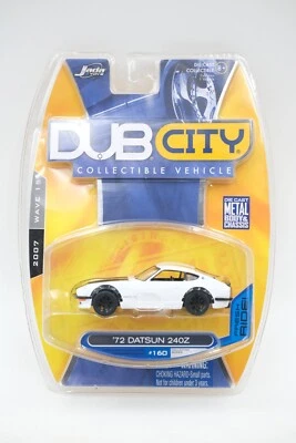 Jada Toys Dub City 1972 Datsun 240Z 2007 Wave 15 1:64 blanco #160 Foto 1 de 3