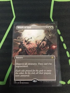 Magic The Gathering Wrath Of God Borderless White Sorcery Commander Magic The Gathering  - Imagen 1 de 1