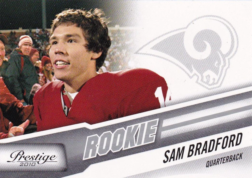 2010 Prestige #287A Sam Bradford RC Eagles Oklahoma - Image 1 of 1