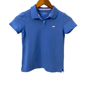 Vineyard Vines blue collared polo shirt size 10 / 12 - Picture 1 of 3