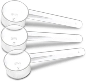 3 Measuring Spoons Set with Short Handle - Picture 1 of 7