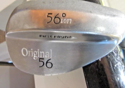 RARE First Flight ORIGINAL 56 Sand Wedge 56 deg Loft Golf Club 36.5”  RH - Image 1 of 4