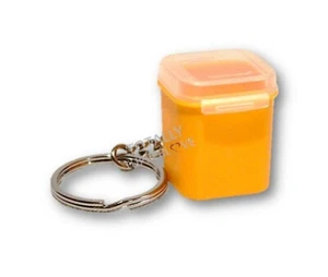 Tupperware Signature Line Llavero Pequeño Tesoro Modular Mate Gadget Naranja NUEVO - Imagen 1 de 2