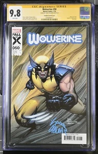 WOLVERINE #50 CGC 9.8 SIGN RYAN STEGMAN ***TOP POP*** RARE 1:50 - Picture 1 of 3