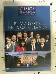EL ALA OESTE DE LA CASA BLANCA CUARTA 4ª TEMPORADA 4 DVD ESPAÑOL INGLES 3T - Imagen 1 de 4