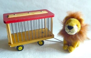 KLATKA DLA DRAPIEŻNIKÓW WÓZEK CYRKOWY różne STEIFF i PLUSKIE "VINTAGE" - Zdjęcie 1 z 10