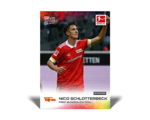 2020-21 Topps Now Bundesliga #11 Nico Schlotterbeck Union Berlin RC SP #/117 - Picture 1 of 1