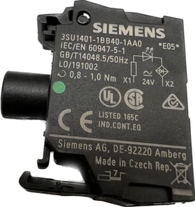 1x Siemens LED-Modul 3SU1401-1BB40-1AA0 - Bild 1 von 2
