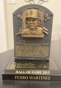 Pedro Martinez Hall of Fame Plaque 2015 SGA NIB - Picture 1 of 6