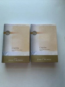 Calvin Institutes Ed. John McNeill Library of Christian Classics Volume 1 & 2 - Imagen 1 de 14