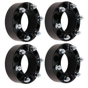 50.8mm Wheel Spacers 6x5.5 for Toyota 4Runner Tacoma Tundra 2000-2022 M12x1.5 - Picture 1 of 12