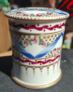 Sèvres Porcelaine Pot Onguent XIX ème siècle - Imagen 1 de 9