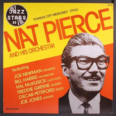 NAT PIERCE: kansas city memories JAZZ STARS 12" LP 33 RPM France Foto 1 de 2