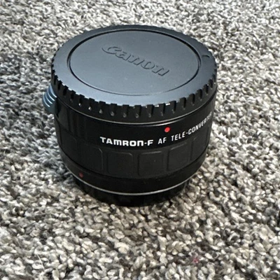 Teleconvertidor Tamron-AF 2X C-AF 1 BBAR MC7 para cámara Canon EF Japón Foto 1 de 4