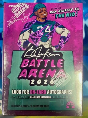 2026 Bo Jackson Battle Arena Griffey Jr Edition Blaster Box
