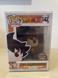 Funko Pop DBZ Goku (Kamehameha) Exclusivo 642 Dragon Ball Z Abovedado + Protector - Imagen 1 de 6