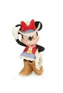 NEW-Disney Rodeo Cowgirl Minnie Mouse Fine China Figurine by Lenox