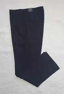 Pantalones de vestir negros ajustados 33x32 Apt 9 nuevos con etiquetas para hombre - Imagen 1 de 4