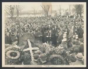 1933 "Funeral of Ernie Schaaf", Tragic Boxing Star Buried in Boston Photo 