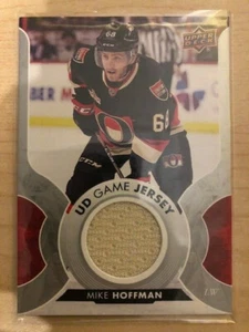 2017-18 Upper Deck Series 1 UD Game Jersey Mike Hoffman - Ottawa Senators GJ-MH - Bild 1 von 2
