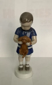 Bing & Grondahl B & G Niño con Cachorro - Dinamarca - Imagen 1 de 6