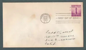 USA 942 Iowa Statehood Ersttagsbrief 1946 - Bild 1 von 1