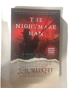 The Nightmare Man : A Novel Paperback J. H. Markert ADVANCE READER'S EDITION - Picture 1 of 5