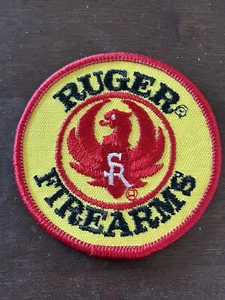 VINTAGE "RUGER FIREARMS" PATCH - Picture 1 of 2