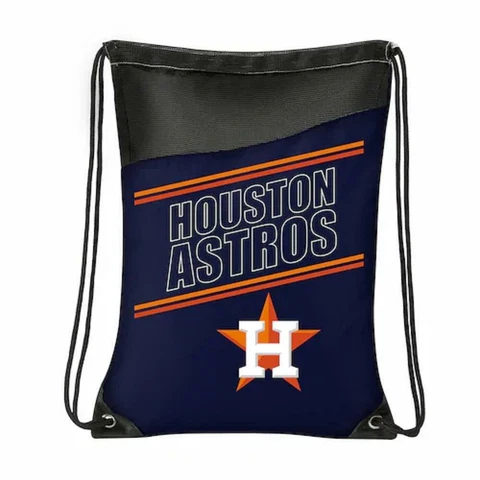 Houston Astros Backsack Incline Design [NEW] MLB Sling Bag Backpack Pack Cover