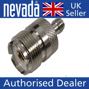 Nevada UHF050 1x SO-239 Buchse auf SMA Stecker Adapter  - Bild 1 von 2