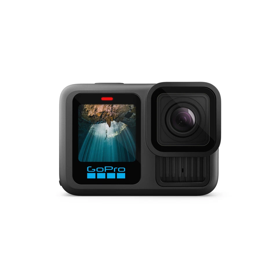 GoPro HERO13 Schwarze wasserdichte 27-MP-Actionkamera mit 5 3K60 UHD-Video-HDR
