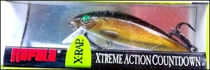 SEÑUELOS DE PESCA RAPALA X RAP CUENTA ATRÁS XRCD 5 cm TRL (Trucha Viva) color - Imagen 1 de 2