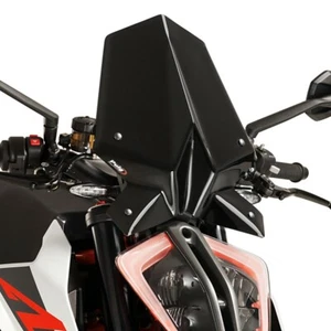Pare-brise pour KTM 1290 Super Duke R 17-19 noir Puig NG Touring - Photo 1/1