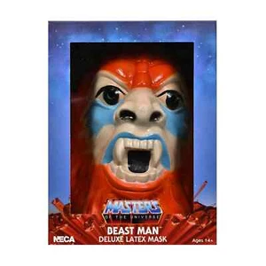 NECA Masters of the Universe MOTU Beast Man Deluxe Latex Mask - Picture 1 of 9