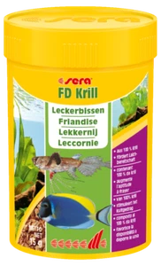 Sera FD Krill 100ml für Süß- + Meerwasserfische Futter aus 100% Krill MHD 11/23 - Bild 1 von 1