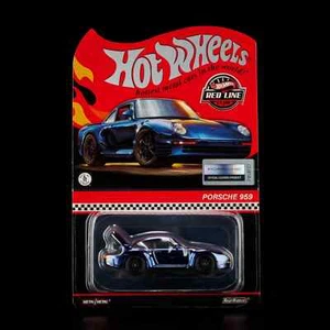 2024 Hot Wheels Collectors RLC Exclusive Porsche 959 Spectraflame Steel Blue - Picture 1 of 17