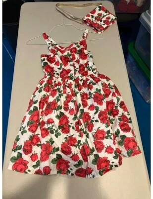 Vestido y monedero rojo Disney La Bella y la Bestia para niña Foto 1 de 4