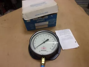 Manómetro de prueba de presión helicoide 2668 610 ALWM 4BT 0-15 PSI TG 1/4" Npt aire agua - Imagen 1 de 13
