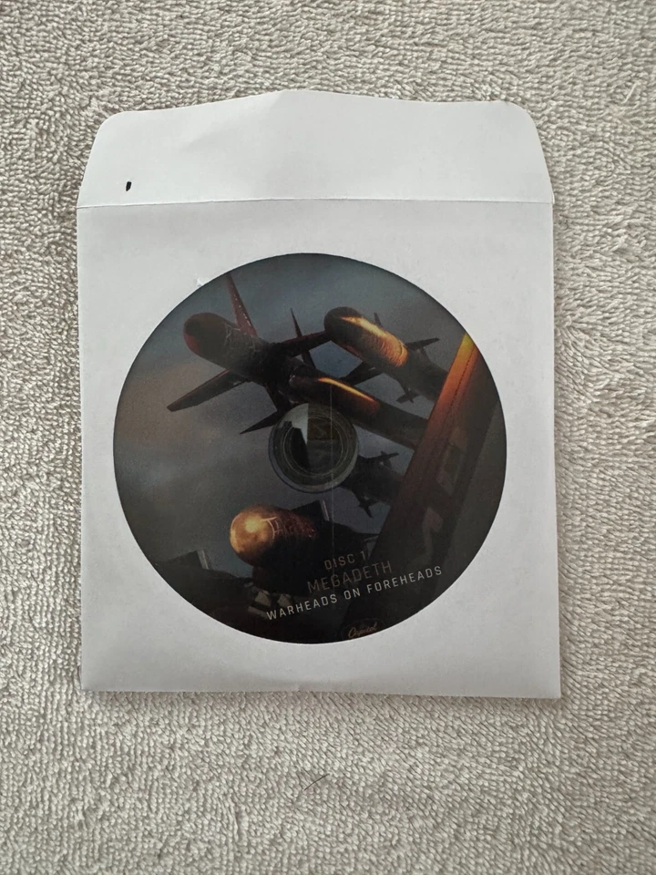 MEGADETH - WARHEADS ON FOREHEADS - 3 CD'S ONLY WITH JEWEL CASE BOOKLET!! - Imagem 1 de 1