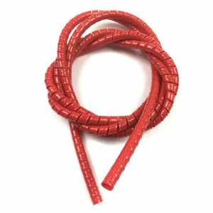 Vespa Lambretta Scooter Motorbike Red Cable Cover Wrap 5mm x 1.5mm - Picture 1 of 1