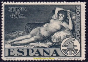 EBS Spain 1930 - Age of Goya - The Naked Maja - Michel 479 - MNH** - (B2 - Bild 1 von 1