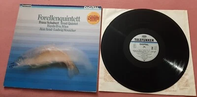 Schubert Trout Quintet Germany import LP Haydn-Trio, Arad Telefunken 6.42695 - Image 1 of 4